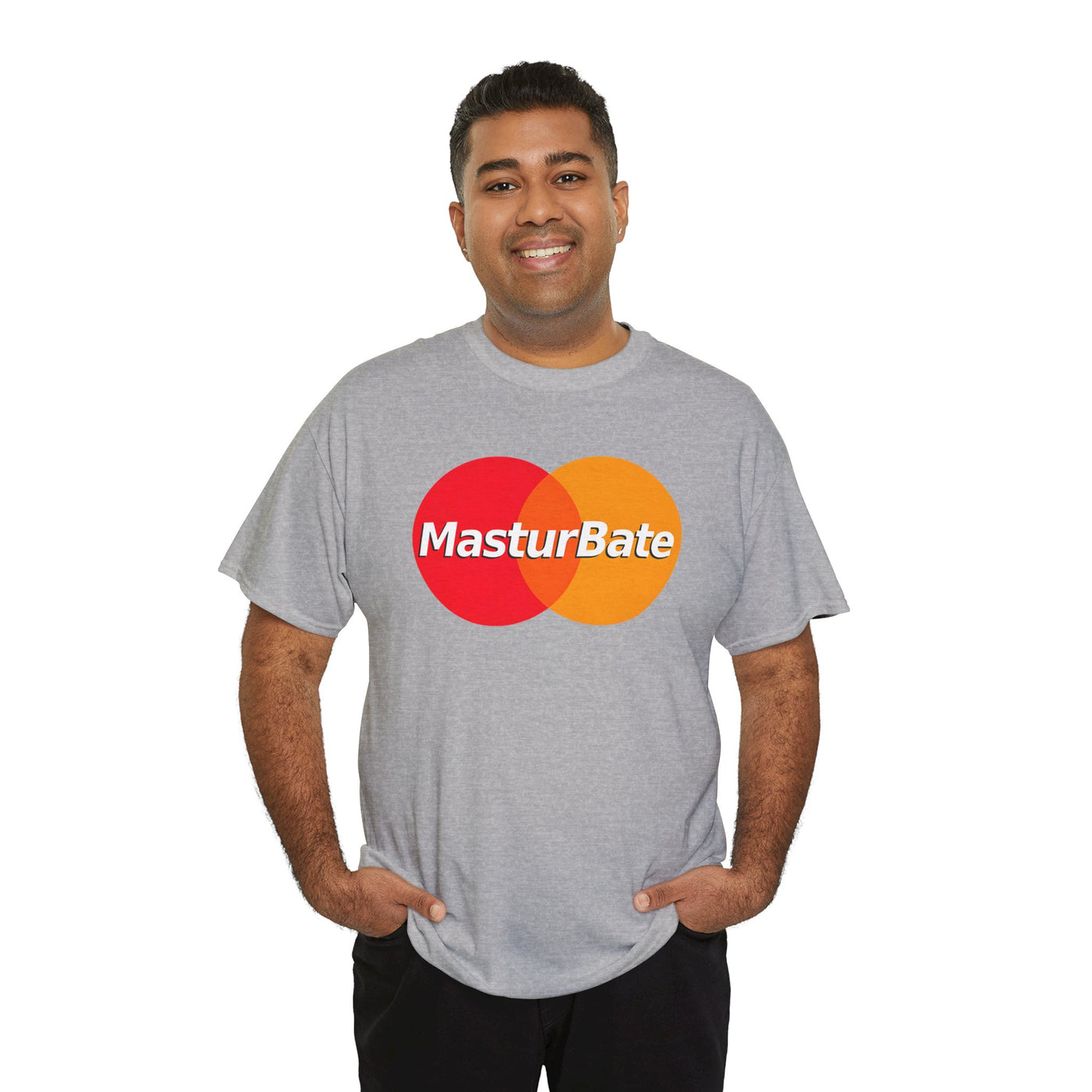 Masturbate Tee - Fun Humorous Graphic T-Shirt for All Occasions