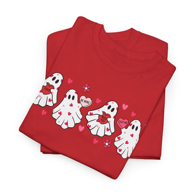 Cute Ghosts  Tee - Perfect for Valentine & Casual Wear