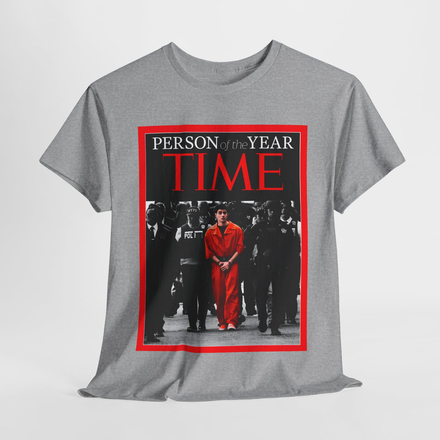 TIME Person Of The Year L. Mangione - Funny Tee ( Front)