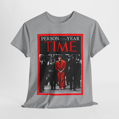 TIME Person Of The Year L. Mangione - Funny Tee ( Front)