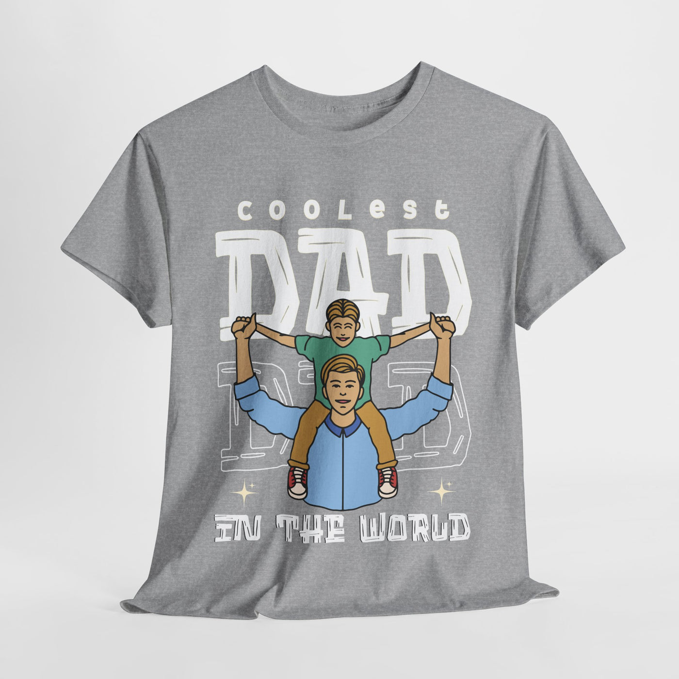 Coolest Dad Tee - Perfect Gift for Father's Day & Celebrations