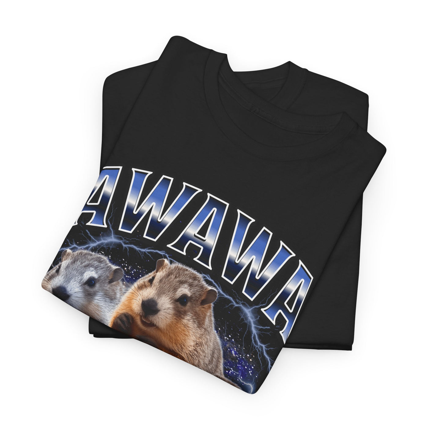 Awawa Funny Beaver Shirt  Thunder Meme Tee