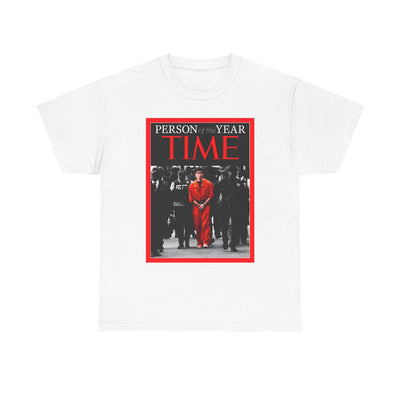 TIME Person Of The Year L. Mangione - Funny Tee ( Front)