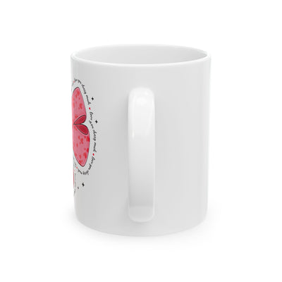 Cherry Bow Valentine Girl Mug - Perfect for Valentine's Day & Everyday Gifts