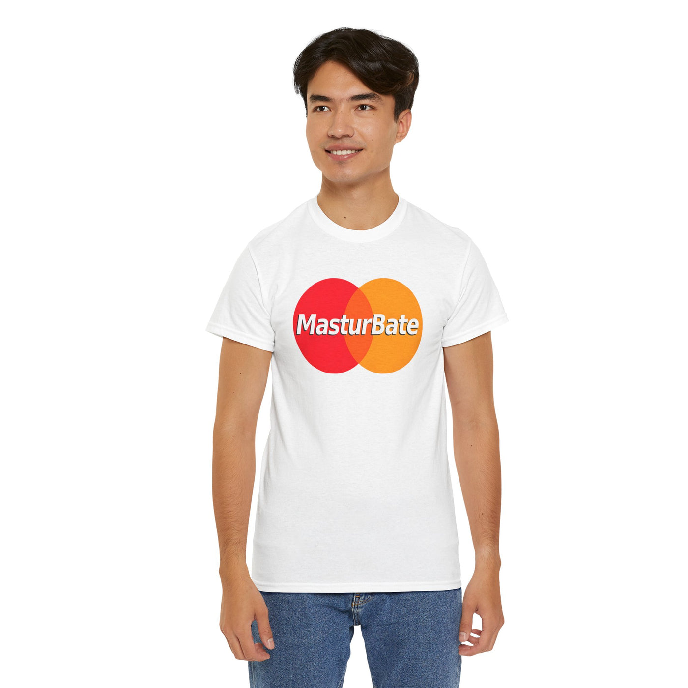 Masturbate Tee - Fun Humorous Graphic T-Shirt for All Occasions