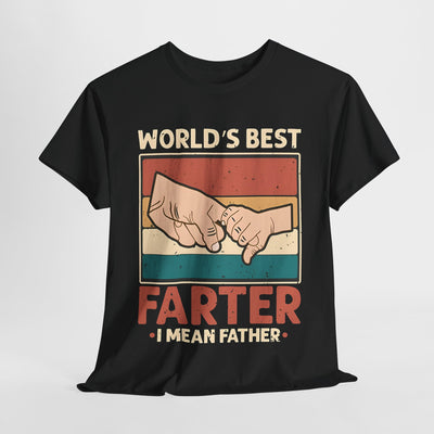 Funny Father's Day Tee - World's Best Farter Design