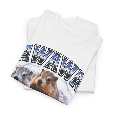 Awawa Funny Beaver Shirt  Thunder Meme Tee