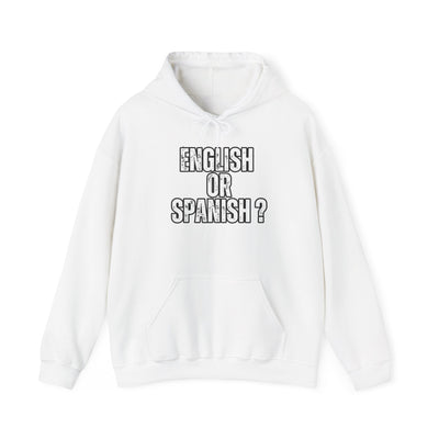 Choice Hoodie - English or Spanish Funny Meme