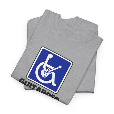 Handicap Parking Funny Acoustic Guitar Meme Shirt