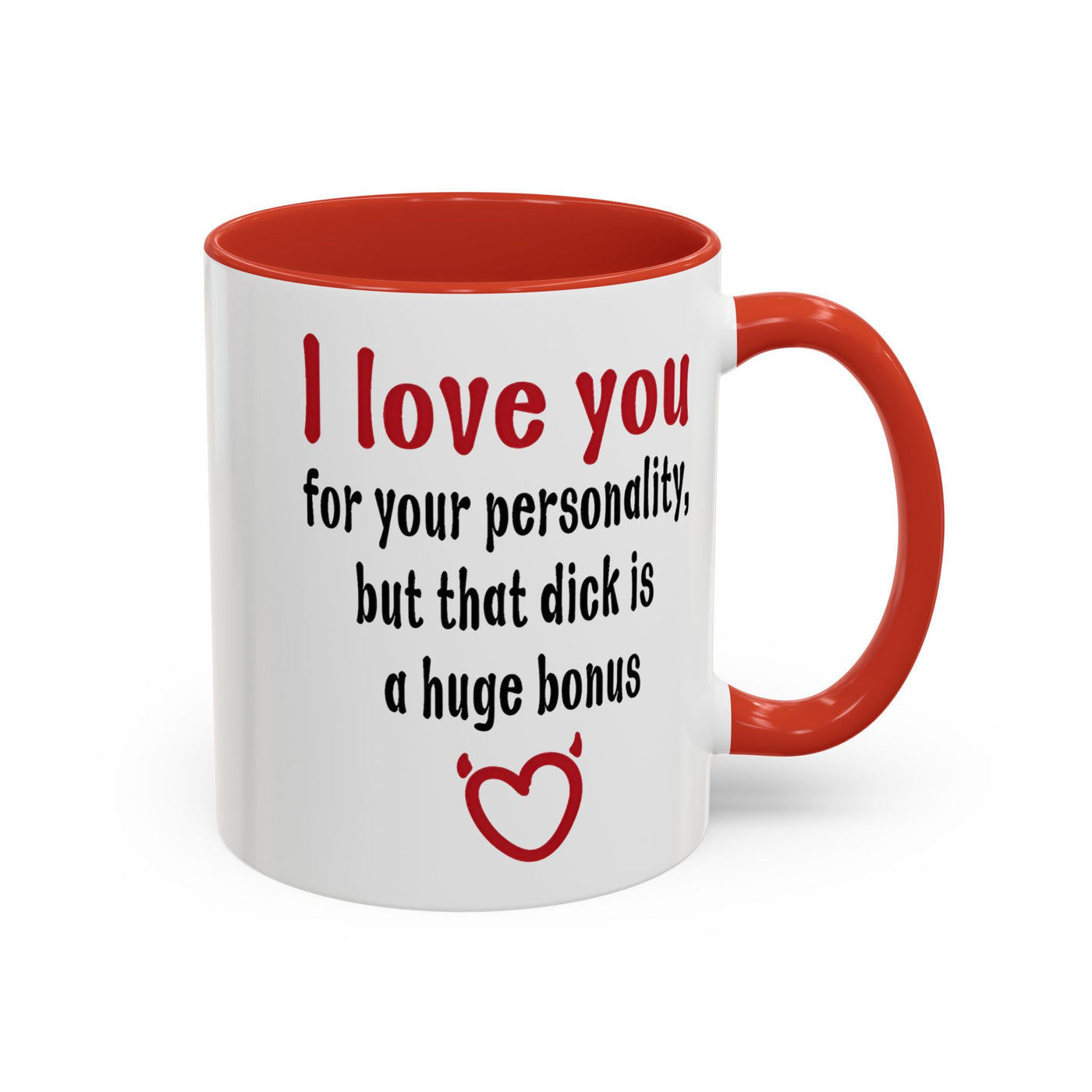 Playful Love Accent Coffee Mug - 11oz