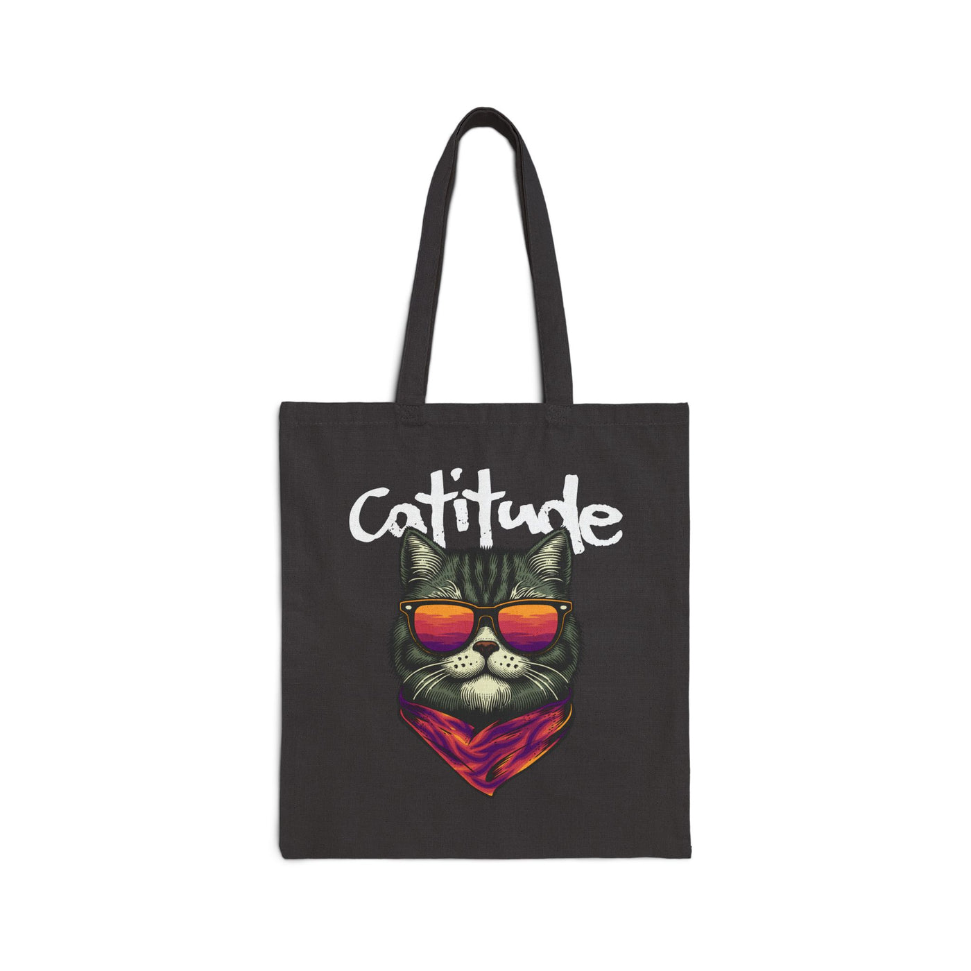 Stylish Cat Sunglasses Tote Bag | Attitude