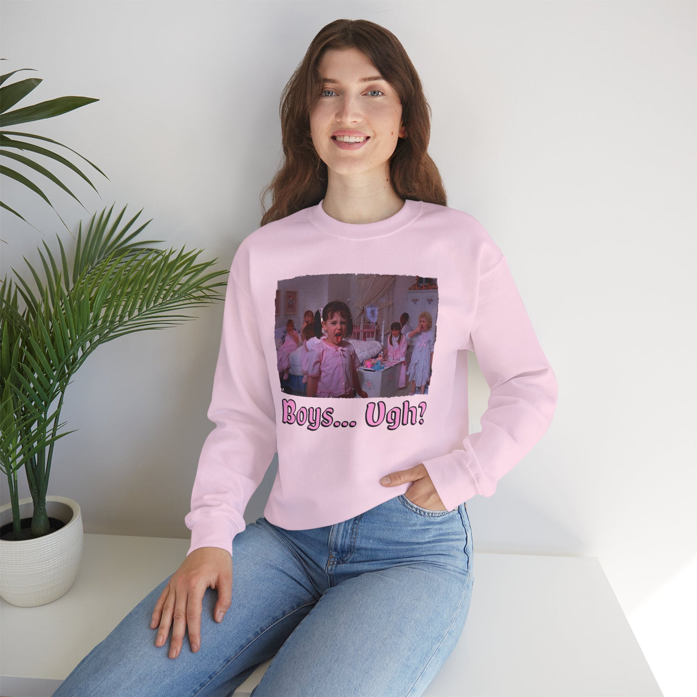 Boys... Ugh! Funny Sweatshirt for valentine