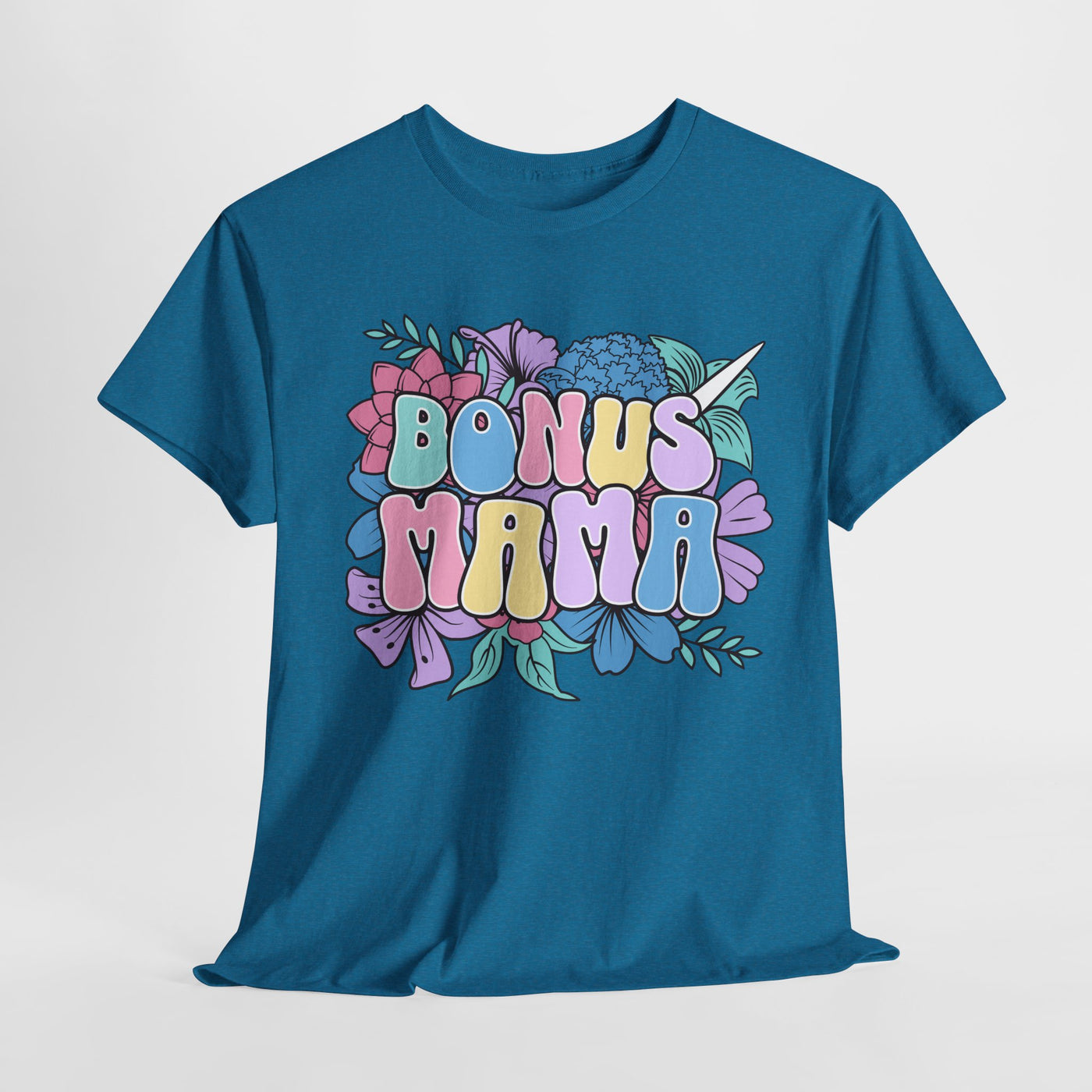 Bonus Mama Tee | Floral Design for Gift Giving