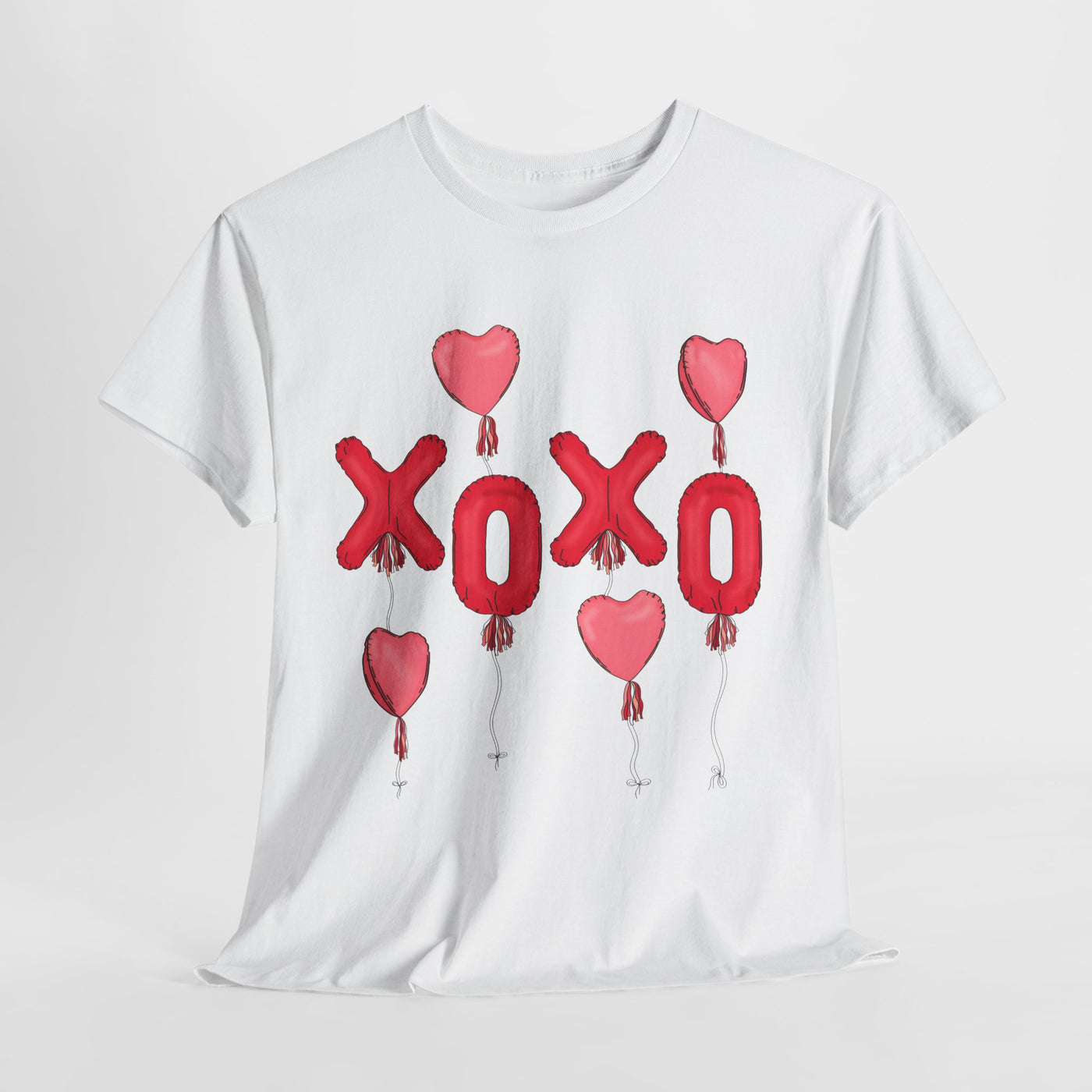 XOXO Balloon Tee - Perfect for Valentine’s Day & Celebrations