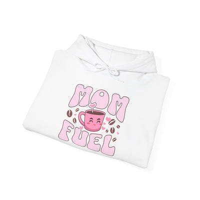 Mom Fuel  Hoodie - Cozy Sweatshirt for Moms