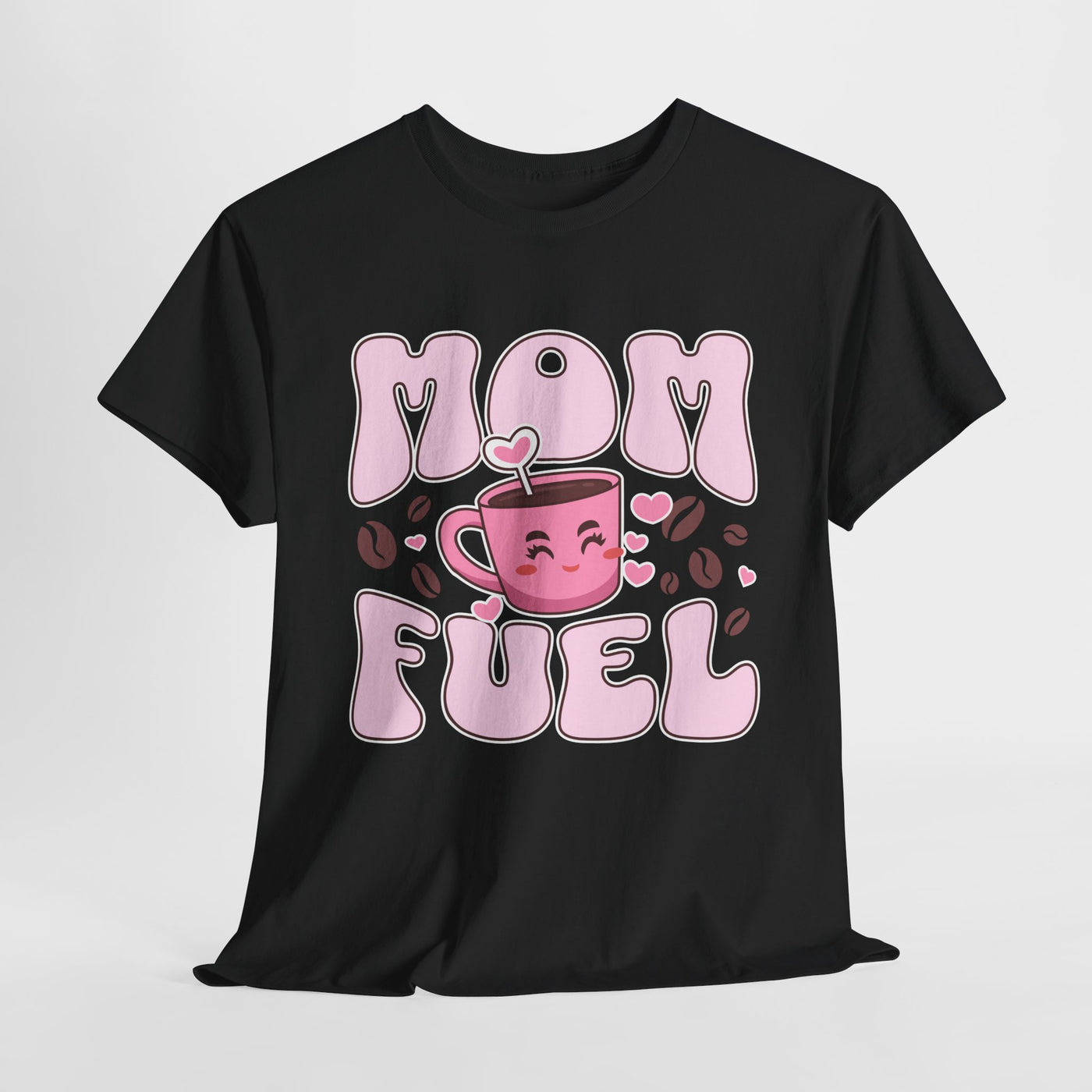 Mom Fuel Tee - Fun and Comfy T-Shirt for Moms