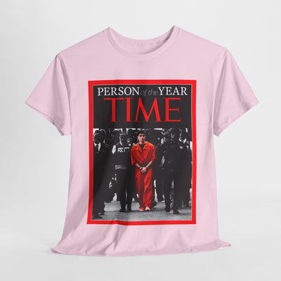 TIME Person Of The Year L. Mangione - Funny Tee ( Front)