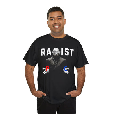 Matrix Morpheus Tee - 'RACIST CENSORED' Graphic for Bold Expression