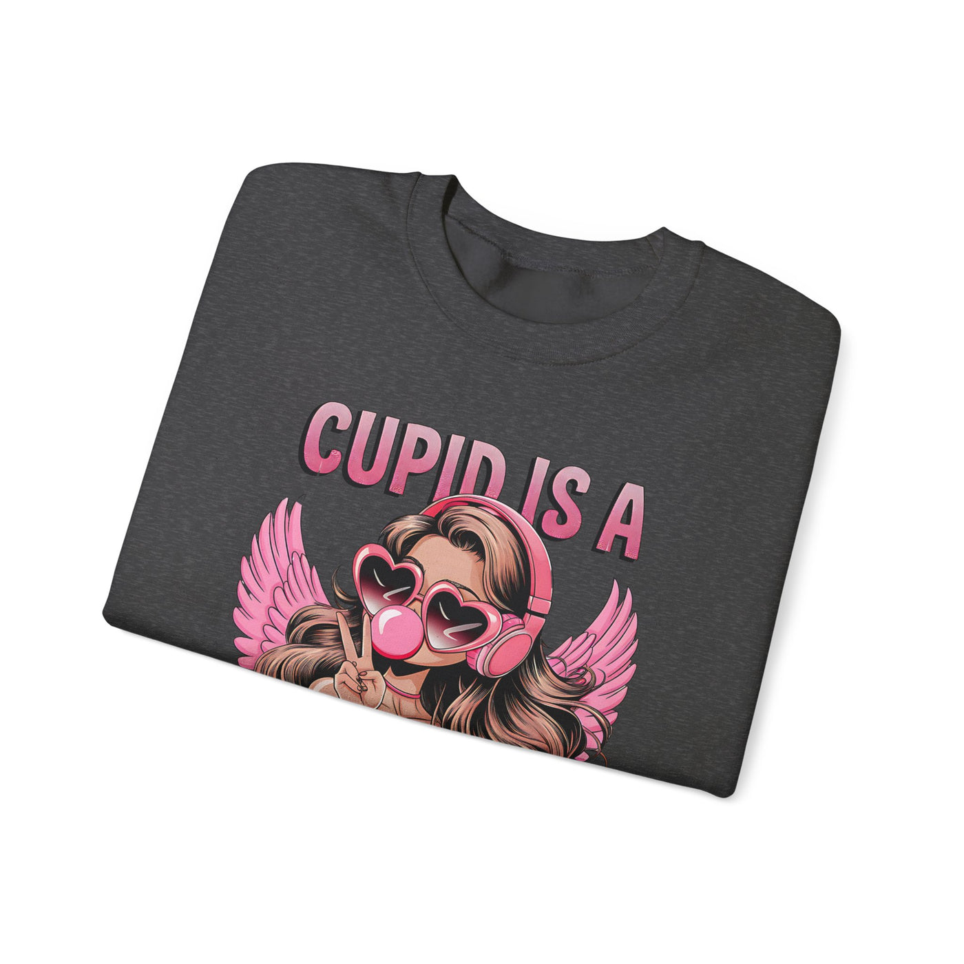 Cupid Is A Swiftie  Sweatshirt - Cute Valentine's Day Gift