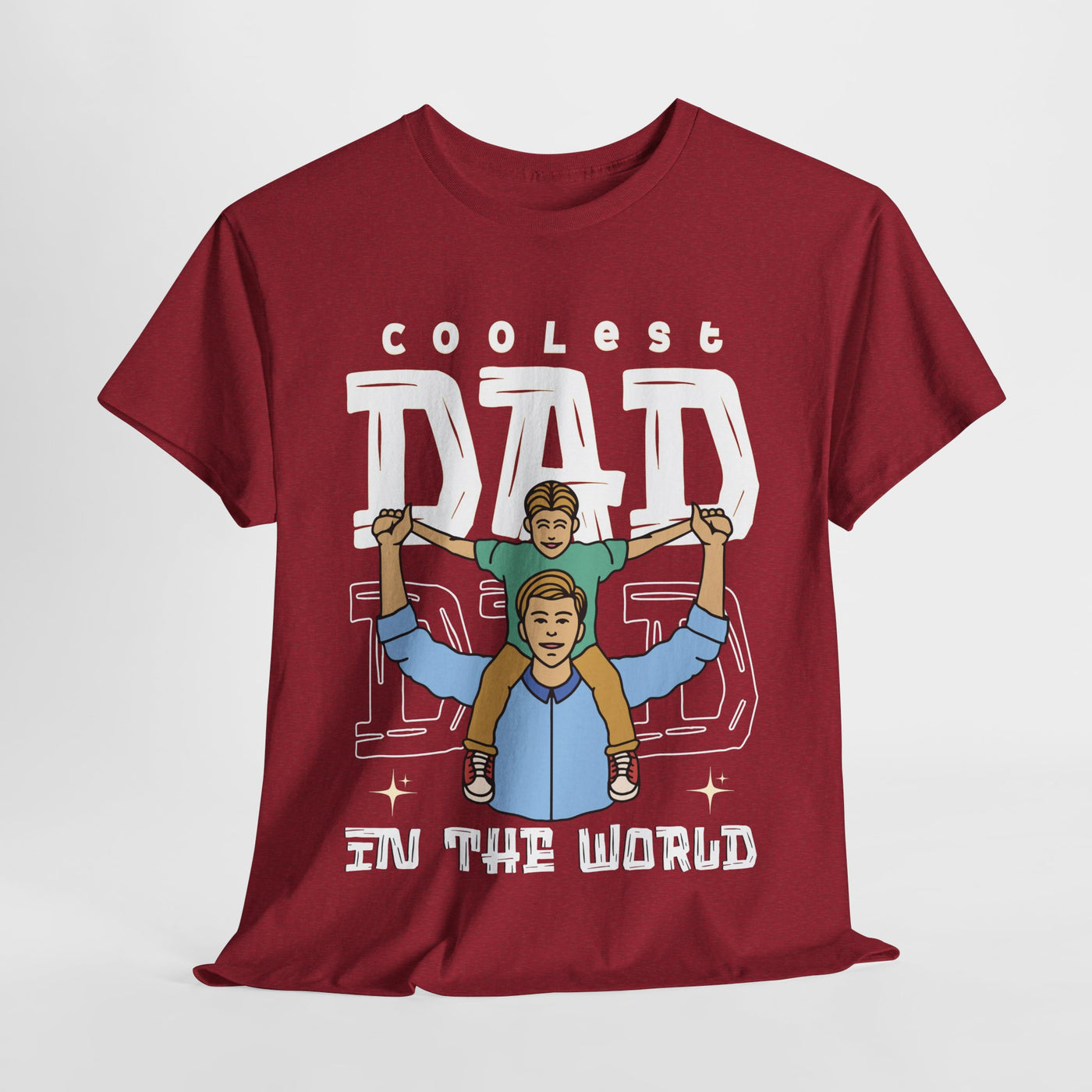 Coolest Dad Tee - Perfect Gift for Father's Day & Celebrations