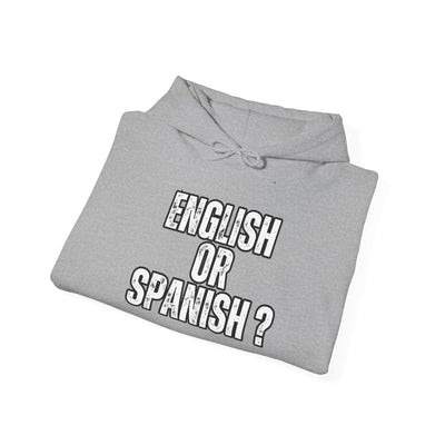 Choice Hoodie - English or Spanish Funny Meme