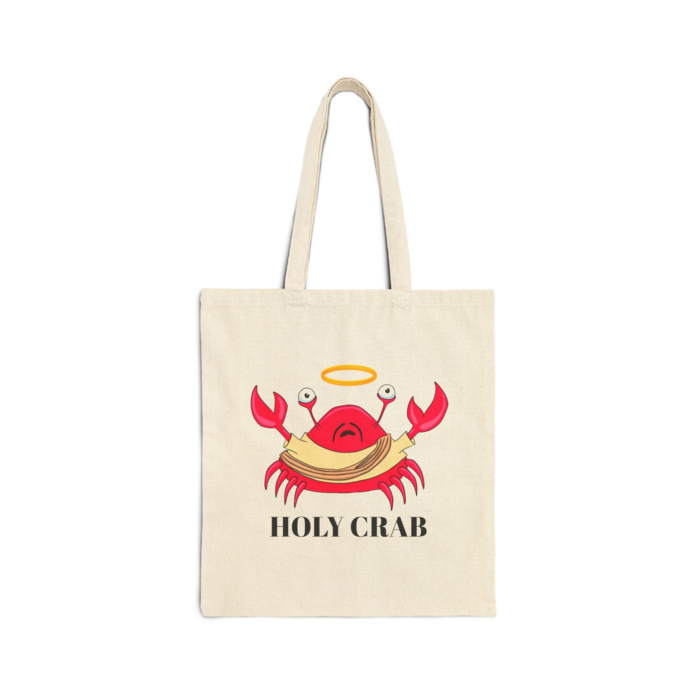 Holy Crab Tote Bag - Fun & Whimsical Design for Ocean Lovers