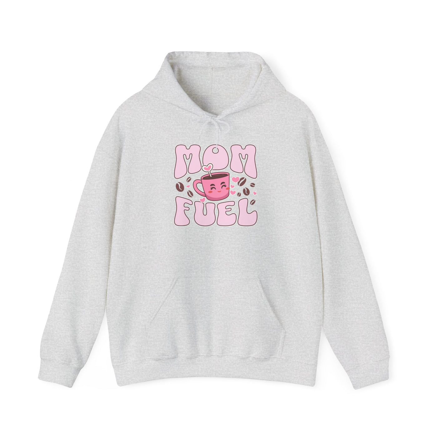 Mom Fuel  Hoodie - Cozy Sweatshirt for Moms