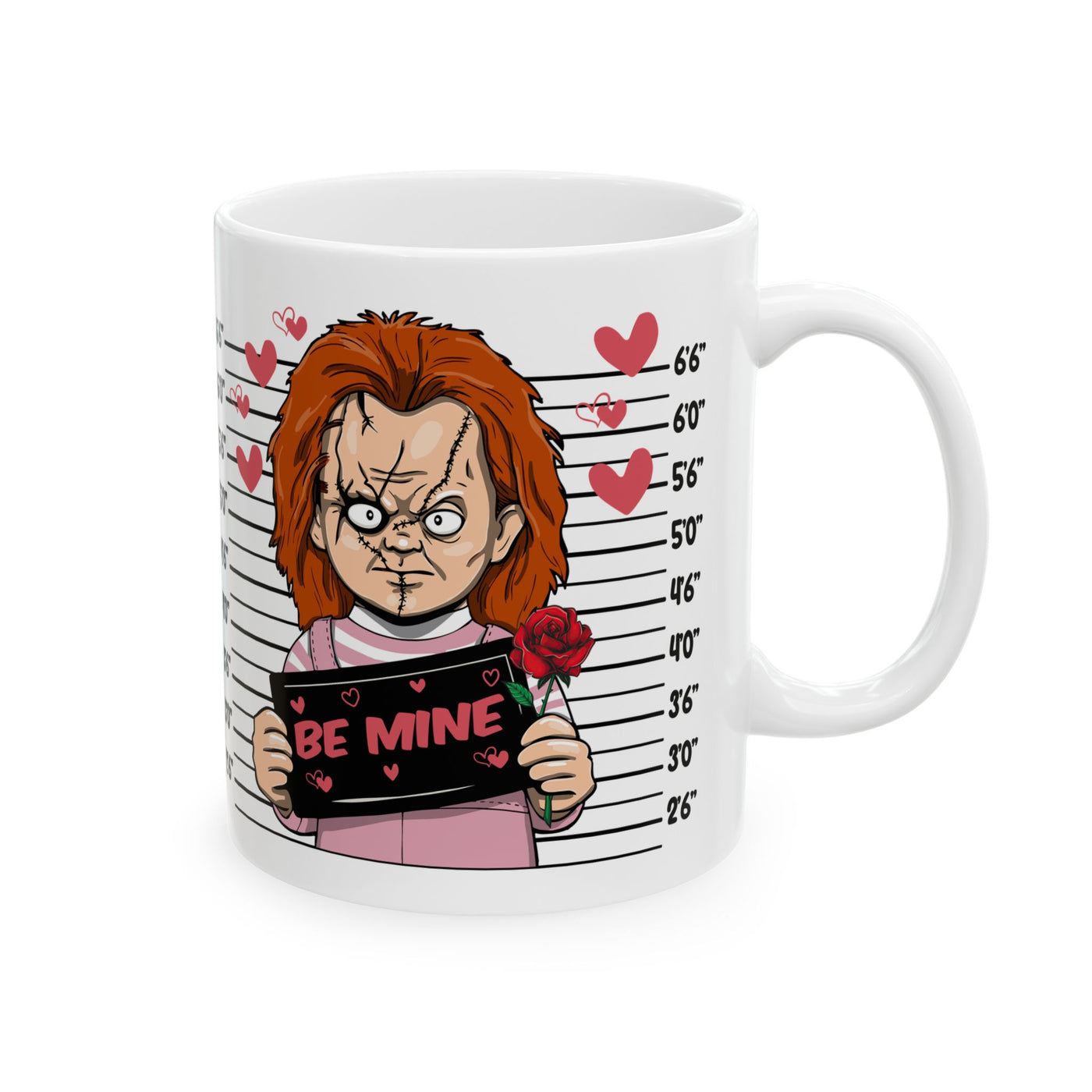 Chucky Happy Valentine's Day – Chucky Be Mine Horror Characters Mug