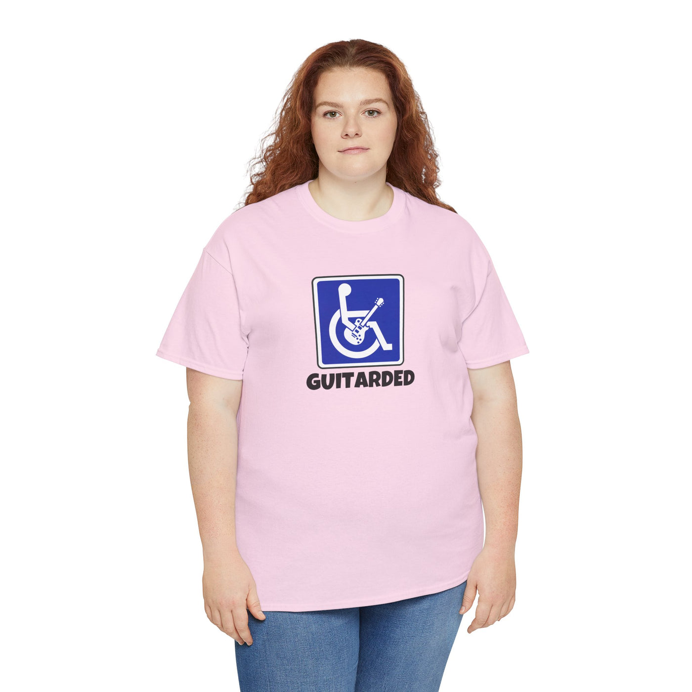 Handicap Parking Funny Acoustic Guitar Meme Shirt