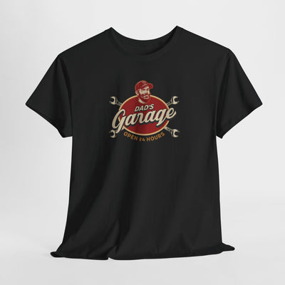 Dad's Garage Tee - Perfect Gift for Fathers Day and Garage Lovers