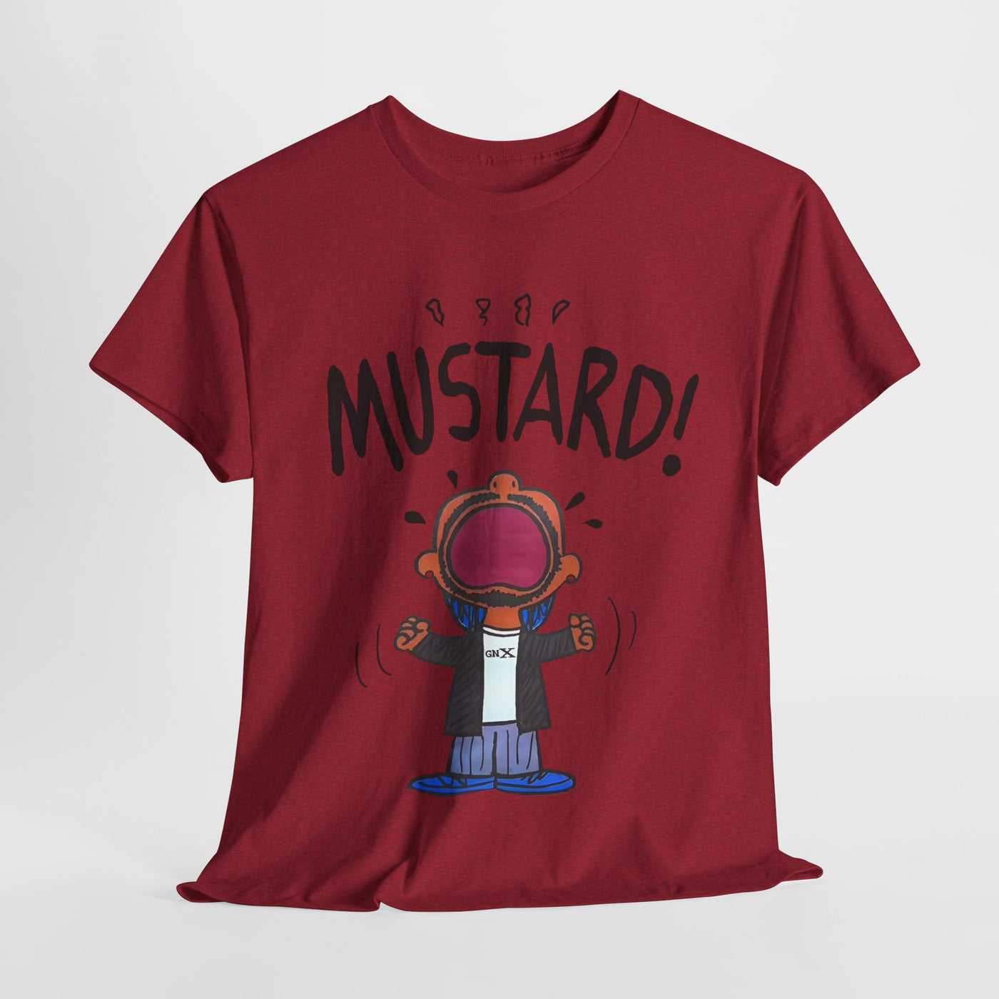 Mustard! Tee - Fun Graphic T-Shirt for Casual Wear