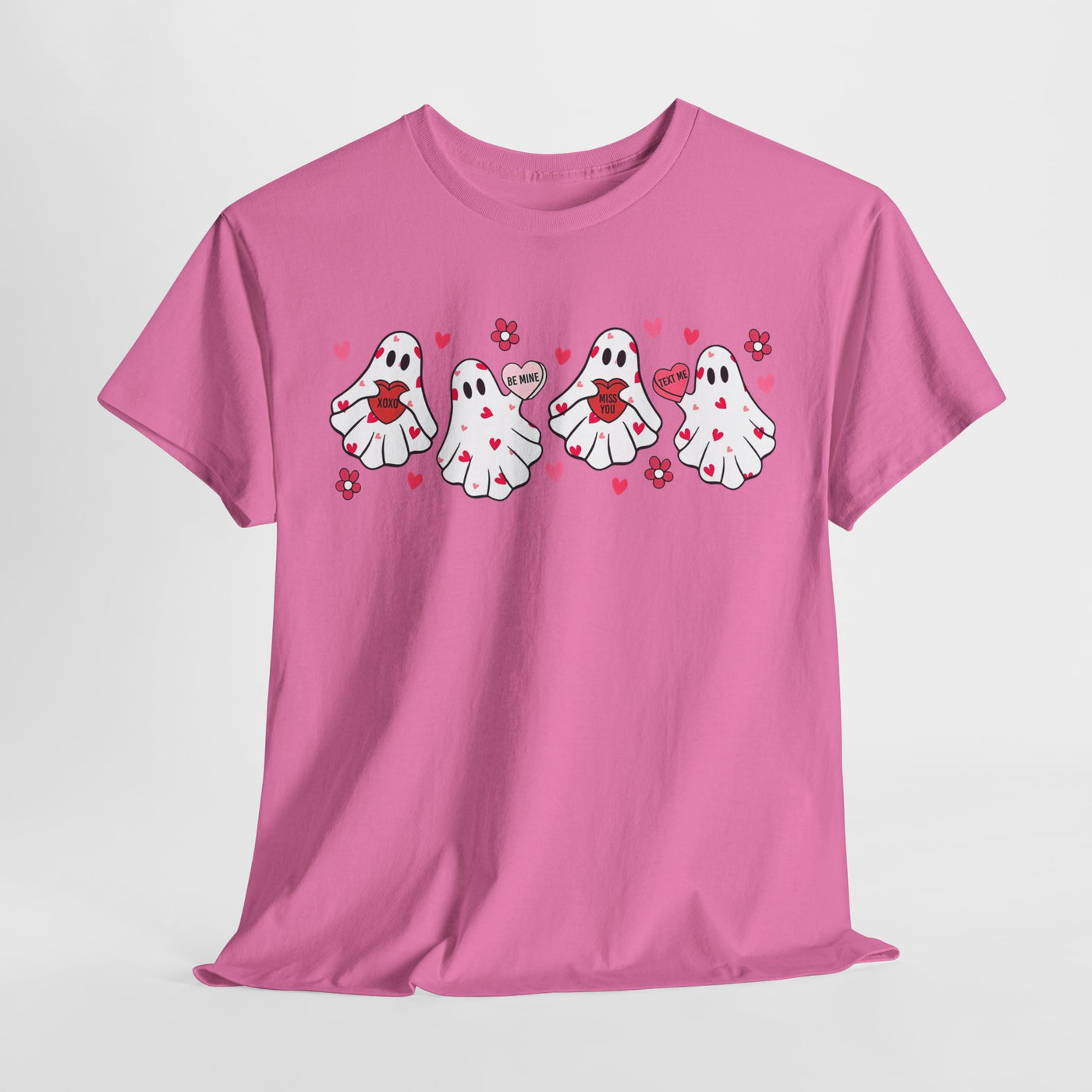 Cute Ghosts  Tee - Perfect for Valentine & Casual Wear