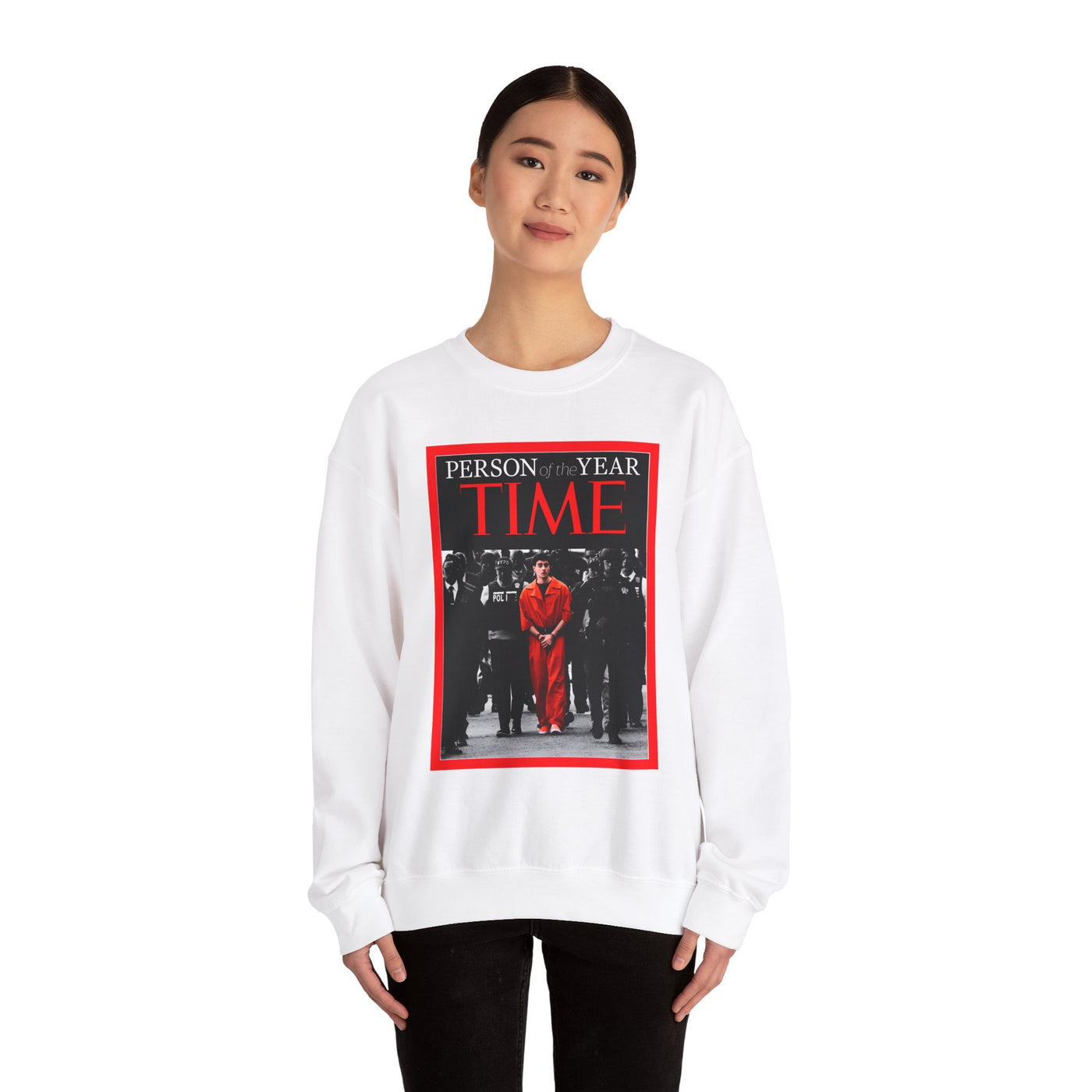 TIME Person Of The Year L. Mangione - Funny Seatshirt