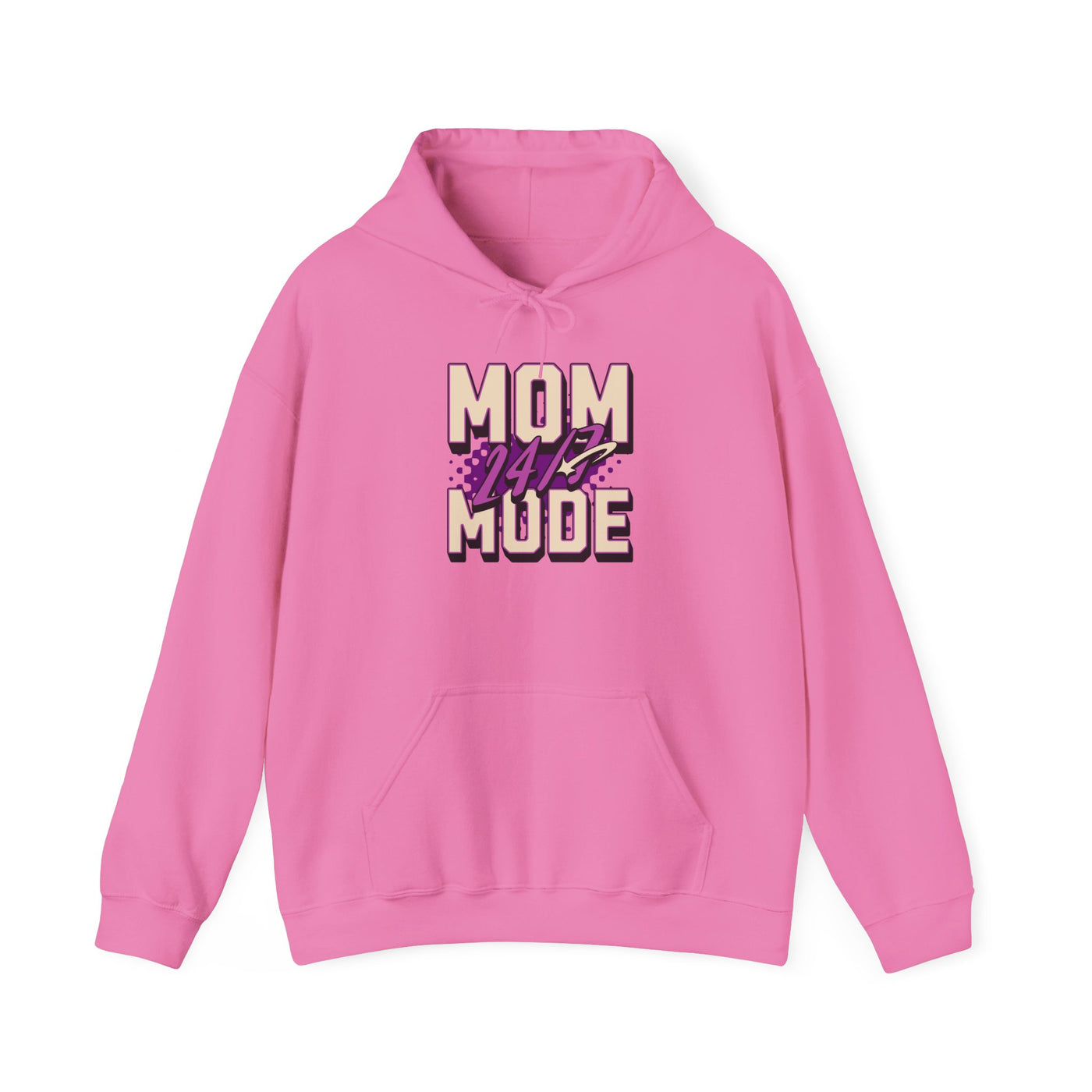 Mom Mode Hooded Sweatshirt | Comfy Casual Wear for Moms