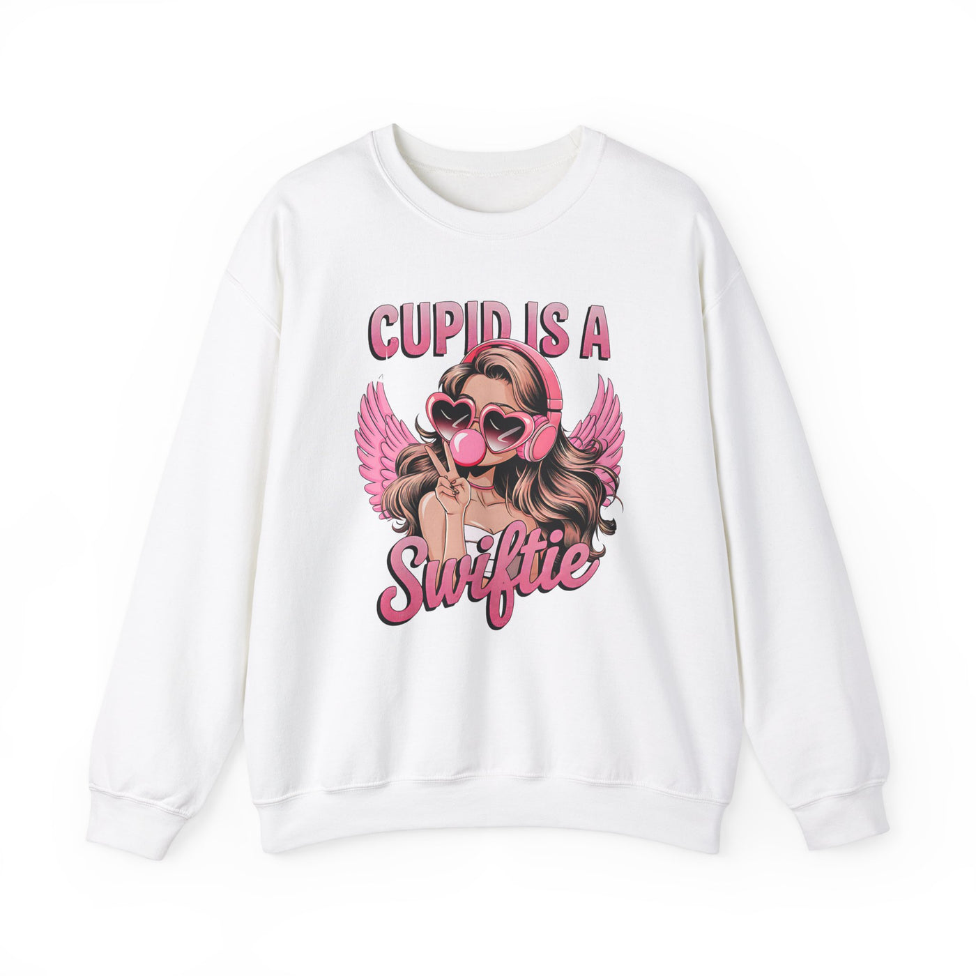 Cupid Is A Swiftie  Sweatshirt - Cute Valentine's Day Gift