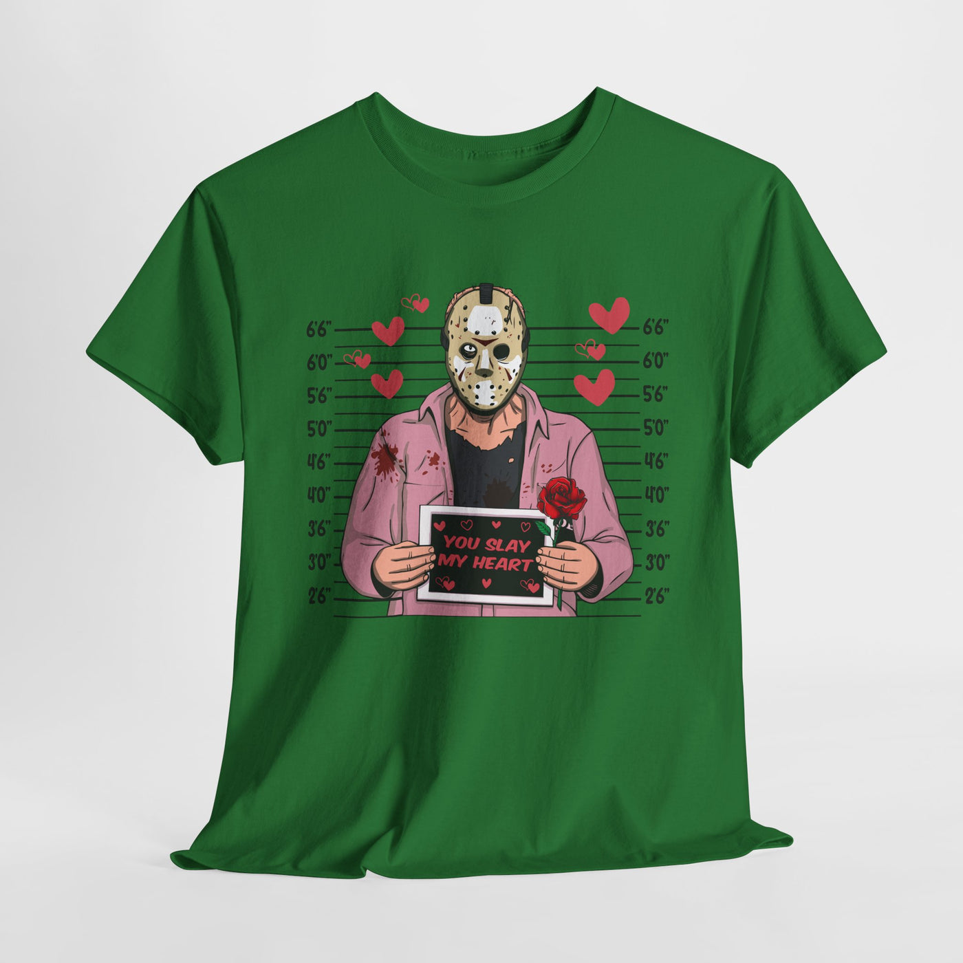 Jason YOU SLAY MY HEART Valentine's Day Shirt – Horror Love Edition