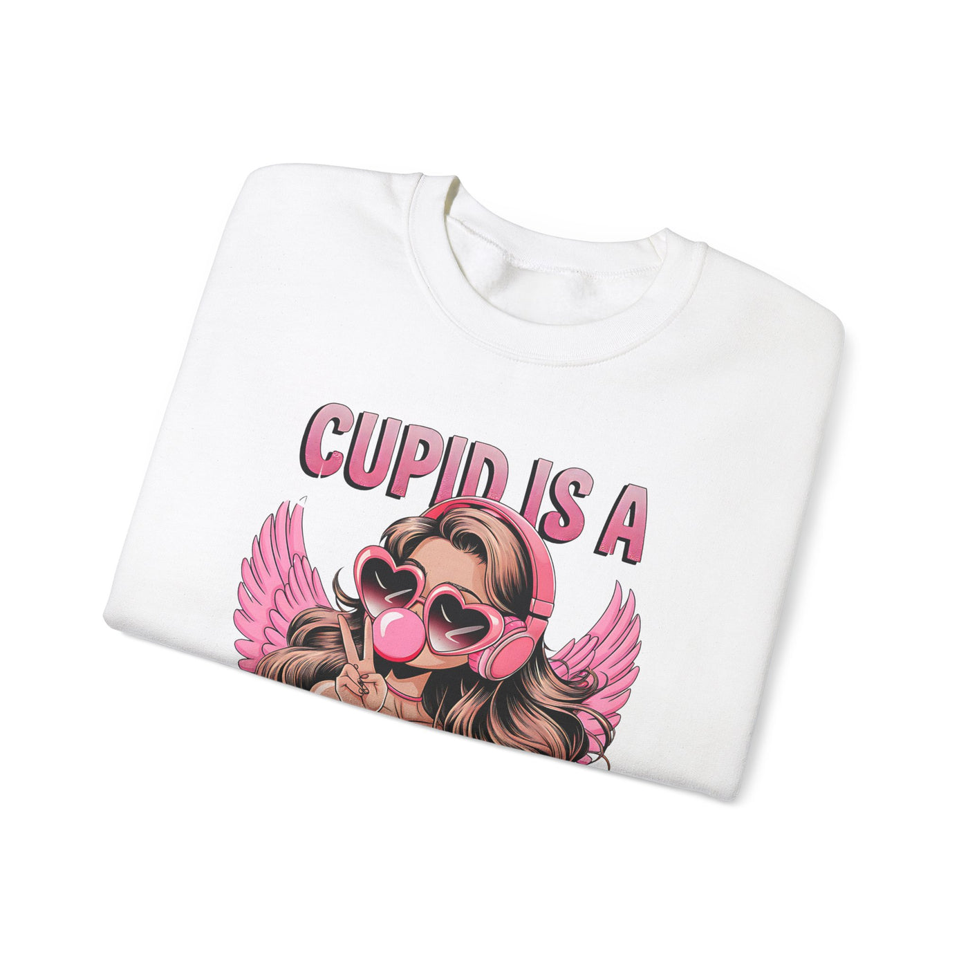 Cupid Is A Swiftie  Sweatshirt - Cute Valentine's Day Gift