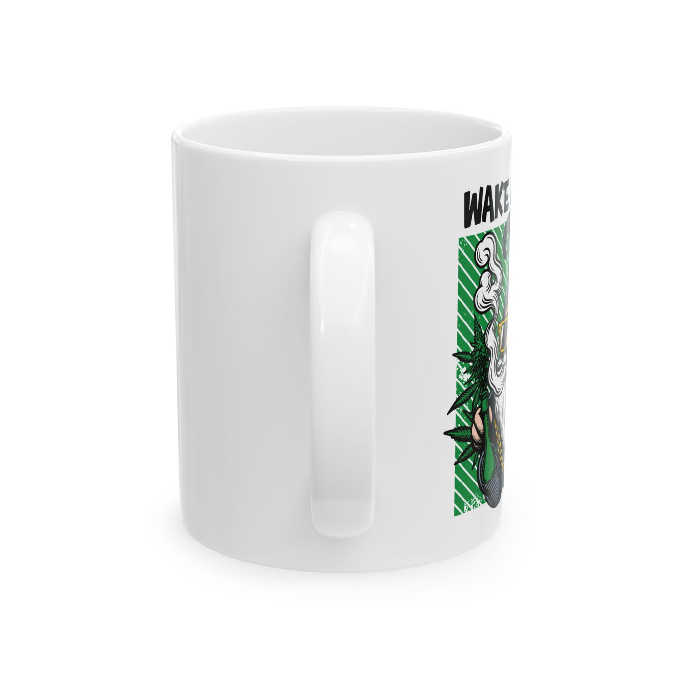 Wake & Bake Gnome Mug – Funny Weed Lover Coffee CuP