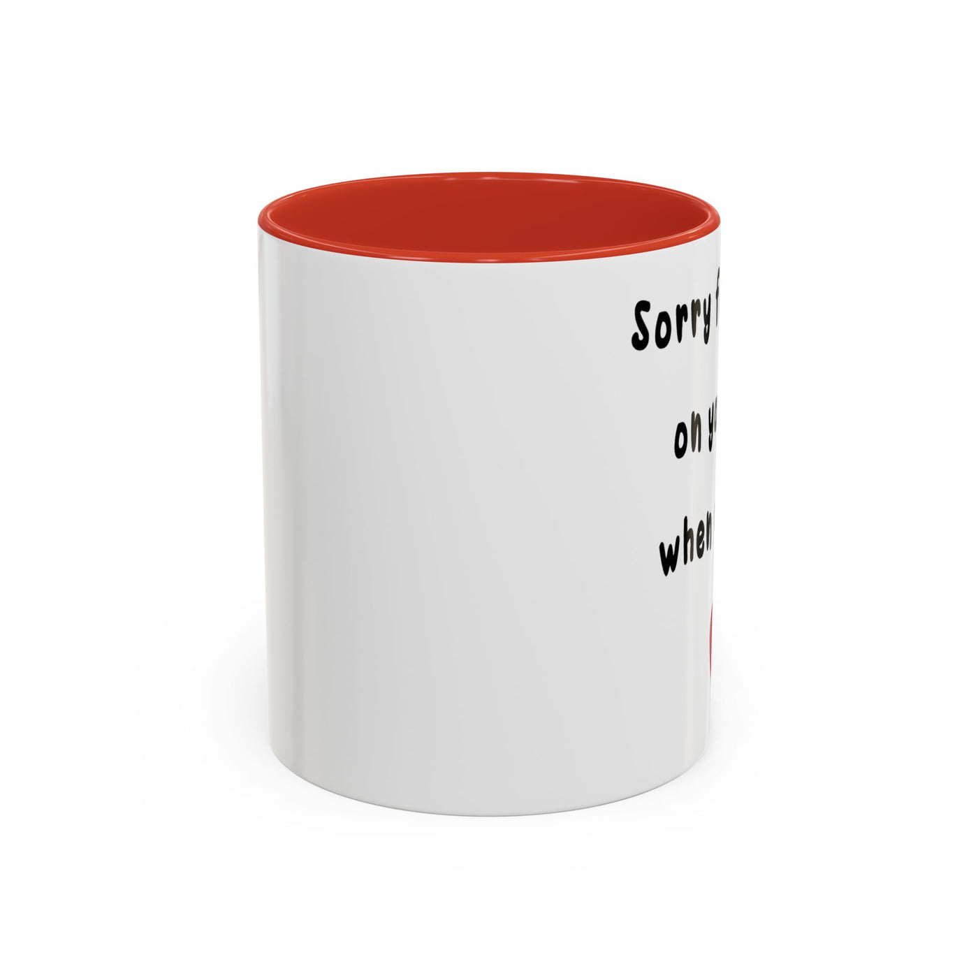 Funny Couples Coffee Mug – "Sorry for Farting When We Spoon"