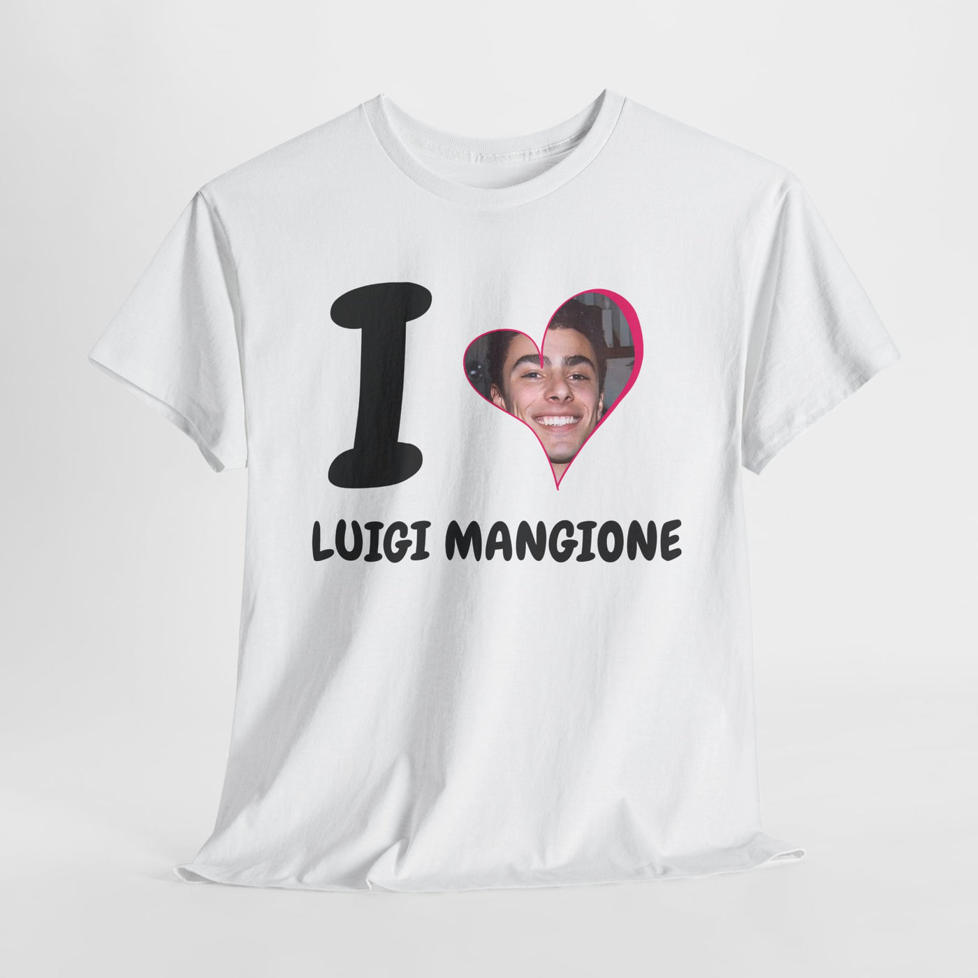 I Heart L. Mangione  Tee - Fun Casual T-Shirt for Fans