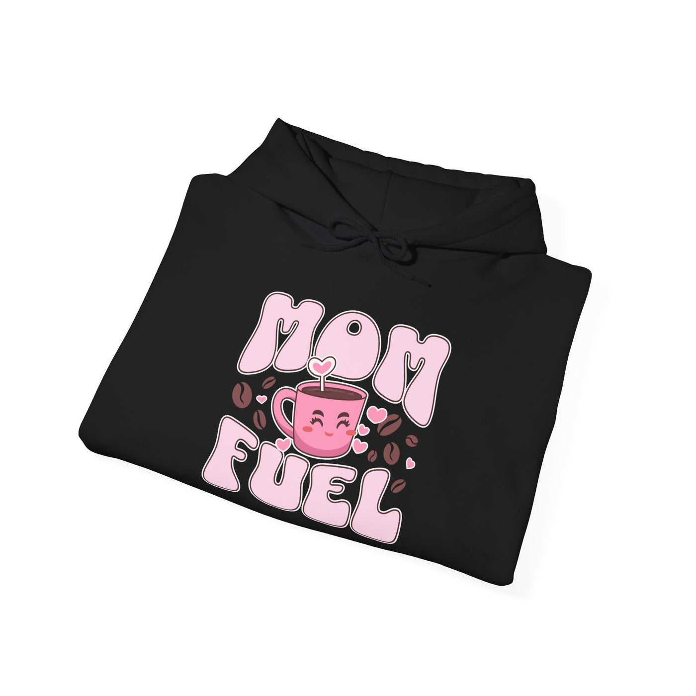 Mom Fuel  Hoodie - Cozy Sweatshirt for Moms