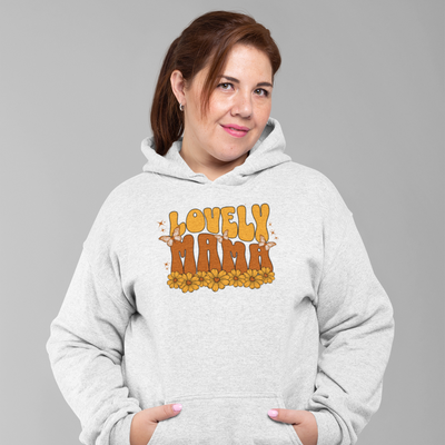 Lovely Mama Flower Hoodie