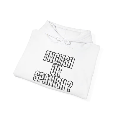 Choice Hoodie - English or Spanish Funny Meme