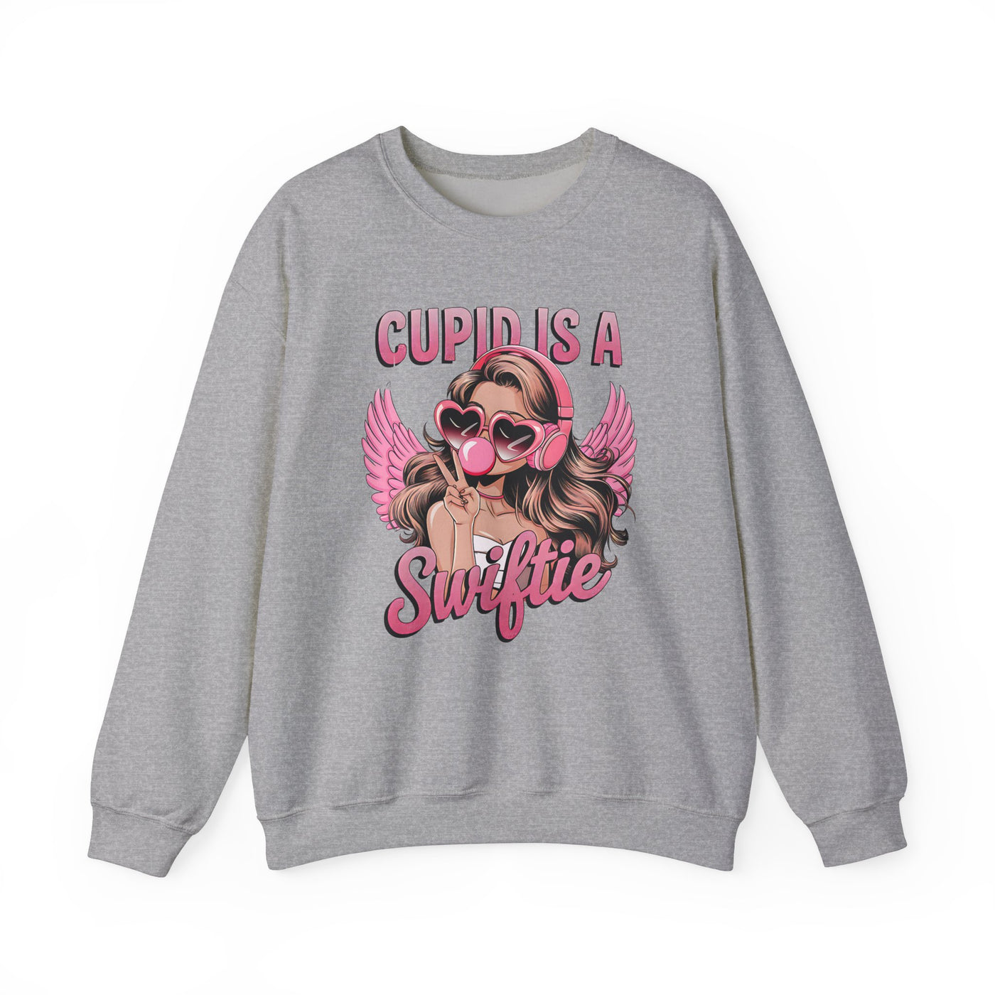 Cupid Is A Swiftie  Sweatshirt - Cute Valentine's Day Gift