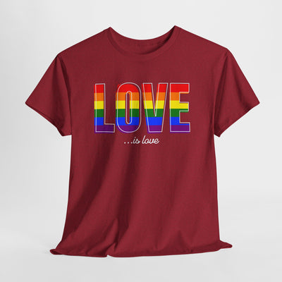 Pride Love Tee - Celebrate Love and Inclusivity Valentine's day