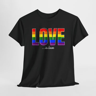 Pride Love Tee - Celebrate Love and Inclusivity Valentine's day