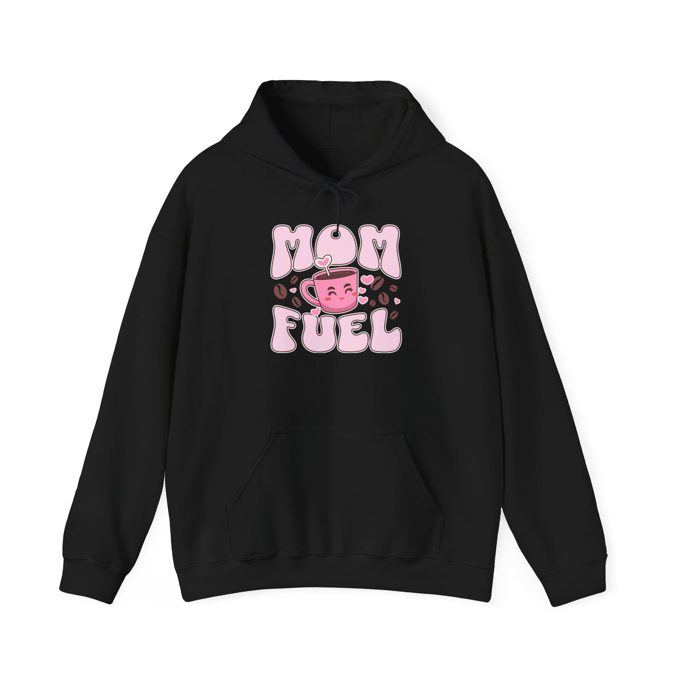 Mom Fuel  Hoodie - Cozy Sweatshirt for Moms