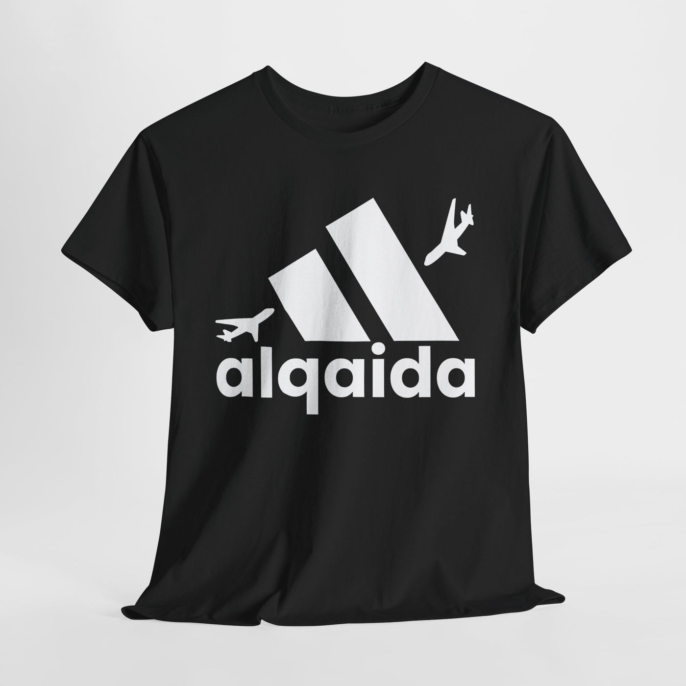 Funny Tee Adidas - Bold Alqaida Flight Graphic Shirt