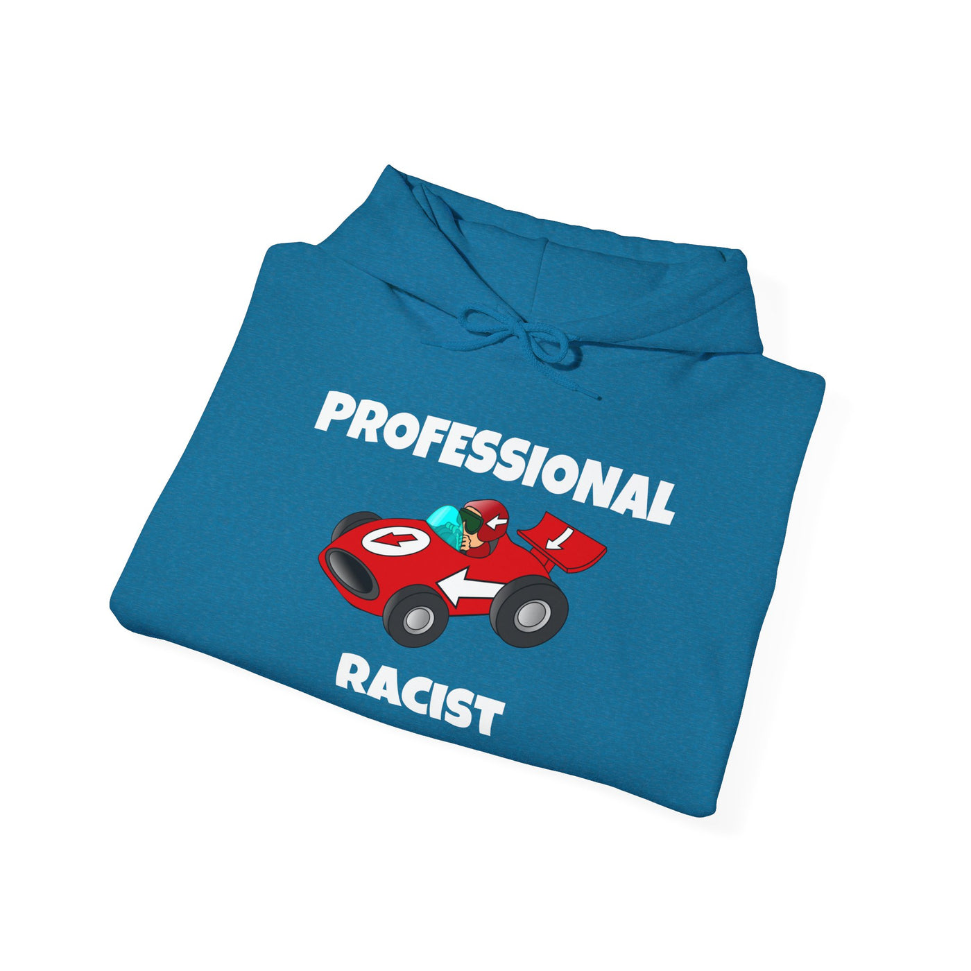 Funny Professional Racist Hoodie - for Racing Fans