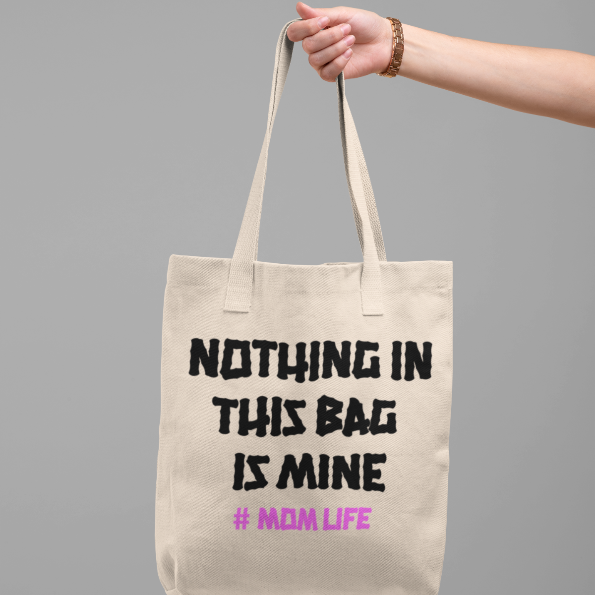 Mom Life Tote Bag - Fun and Practical for Busy Moms